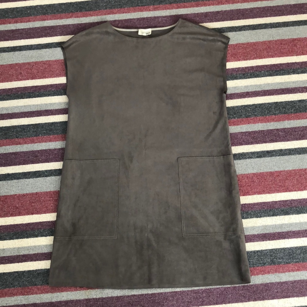 Aritzia Wilfred Free Dress: faux suede